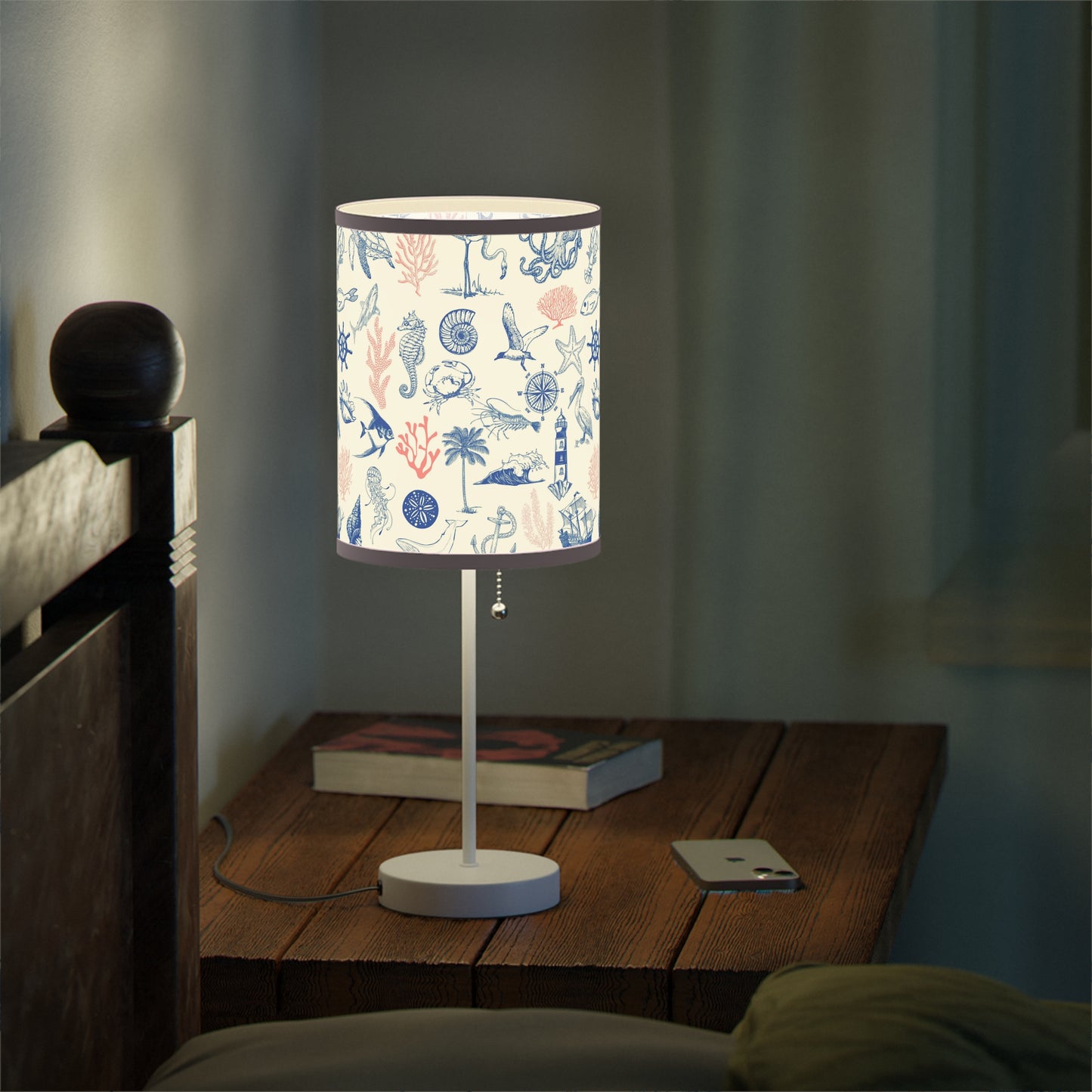 Coastal Carolina Lamp on a Stand, US|CA plug