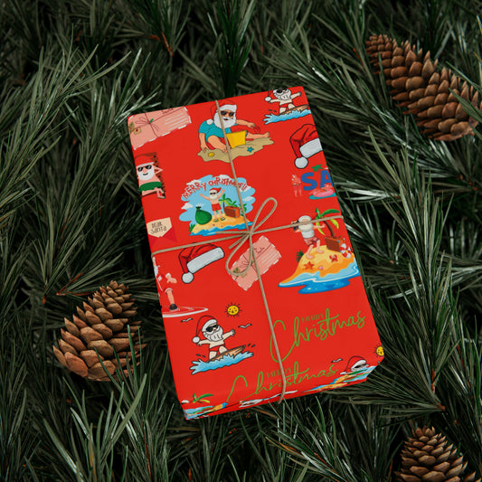 Merry Beachmas Wrapping Papers