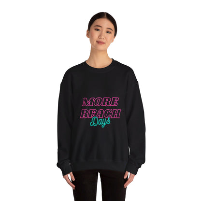 More Beach Days - Unisex Heavy Blend™ Crewneck Sweatshirt