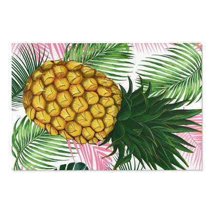 Tropical Pineapple Area Rugs