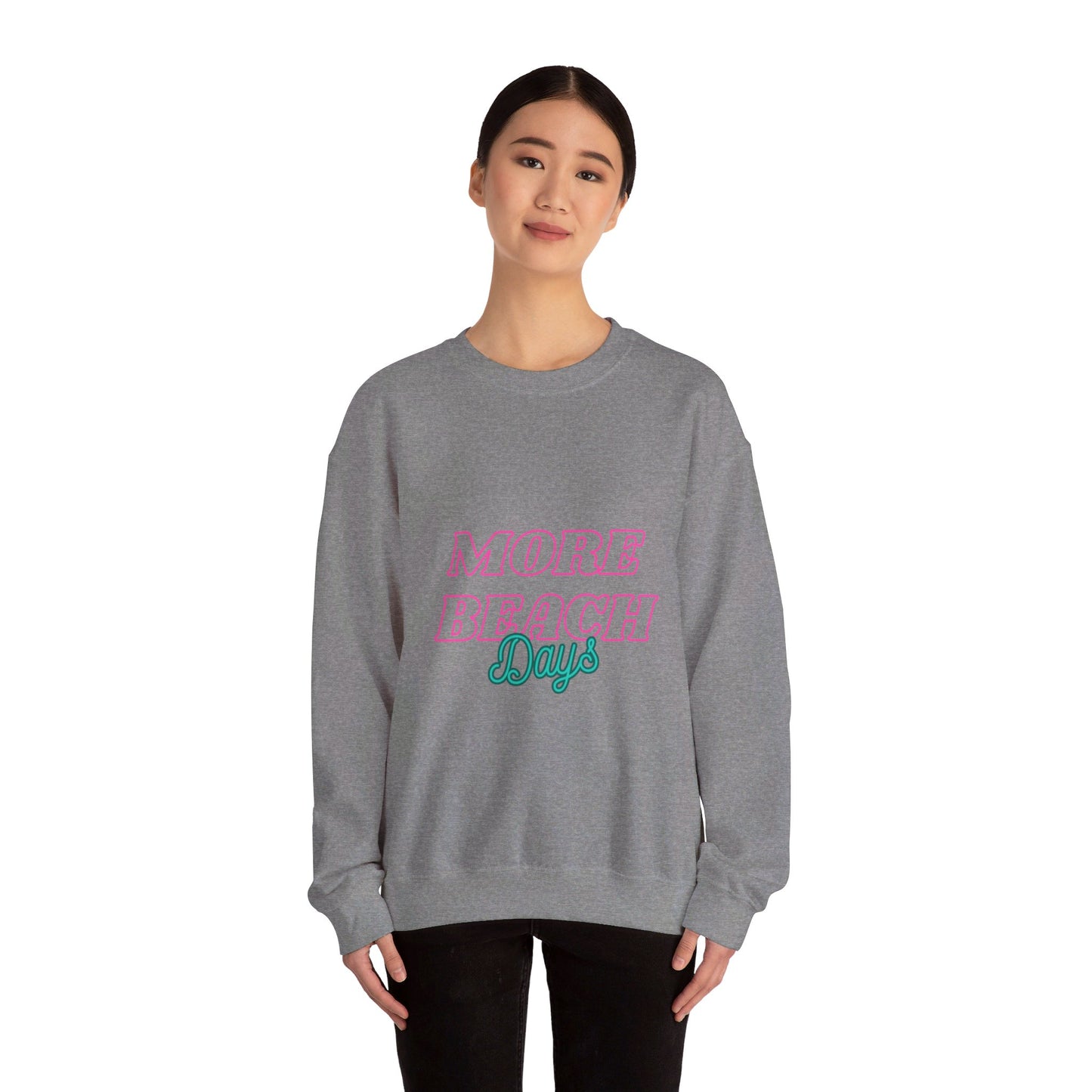 More Beach Days - Unisex Heavy Blend™ Crewneck Sweatshirt