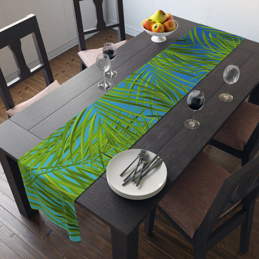 Tropical Palms Table Runner