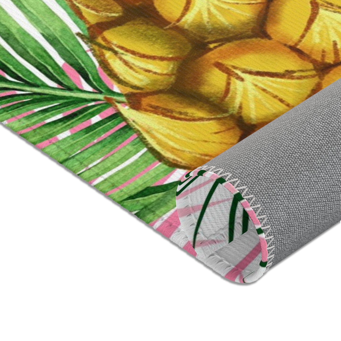 Tropical Pineapple Area Rugs