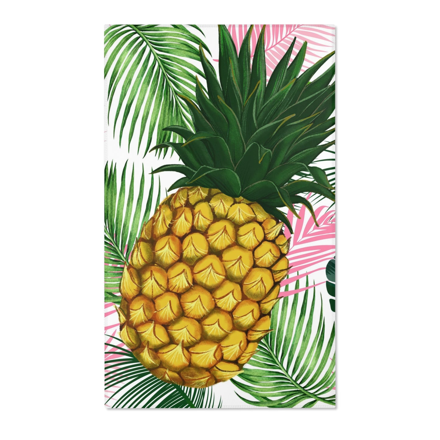 Tropical Pineapple Area Rugs