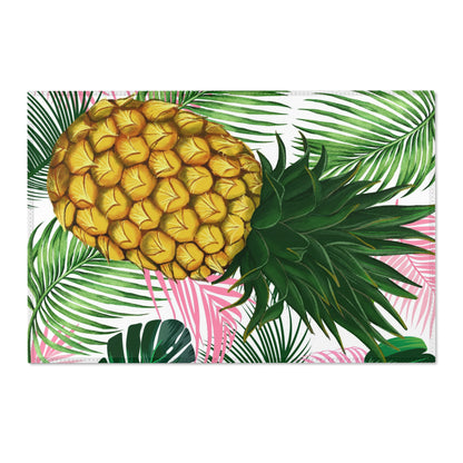 Tropical Pineapple Area Rugs