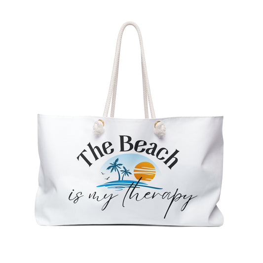 The Beach is My Therapy Weekender Bag