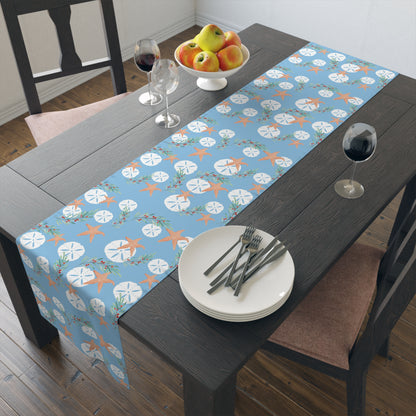 Star Fish, Sand Dollars and Holly Table Runner