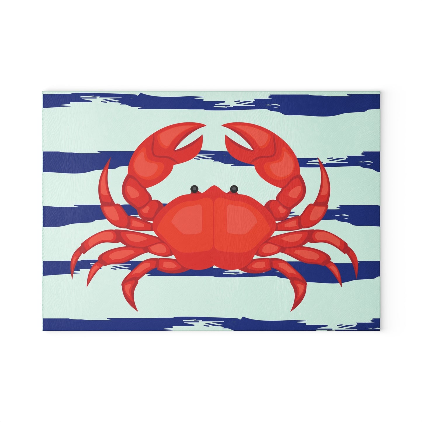 Crab Glass Cutting Board