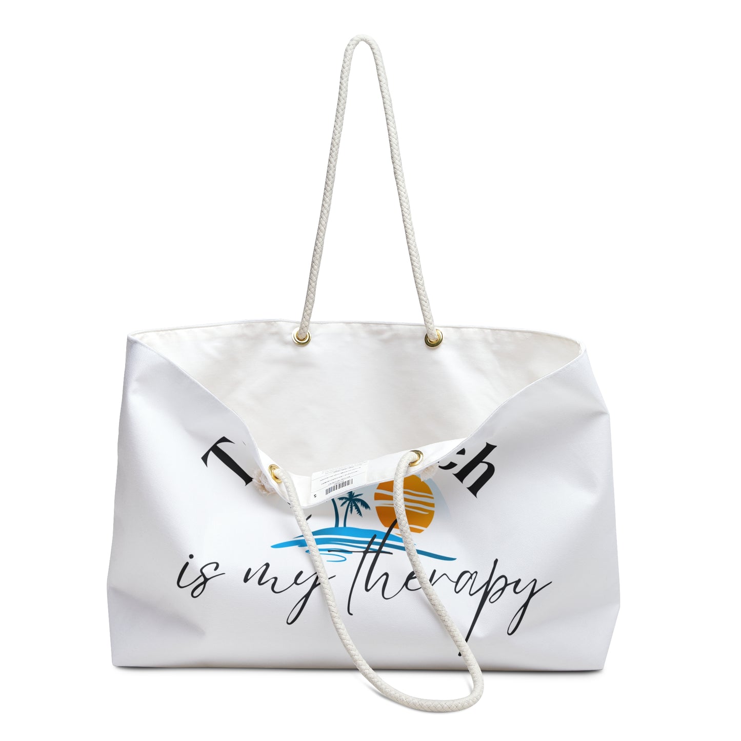 The Beach is My Therapy Weekender Bag