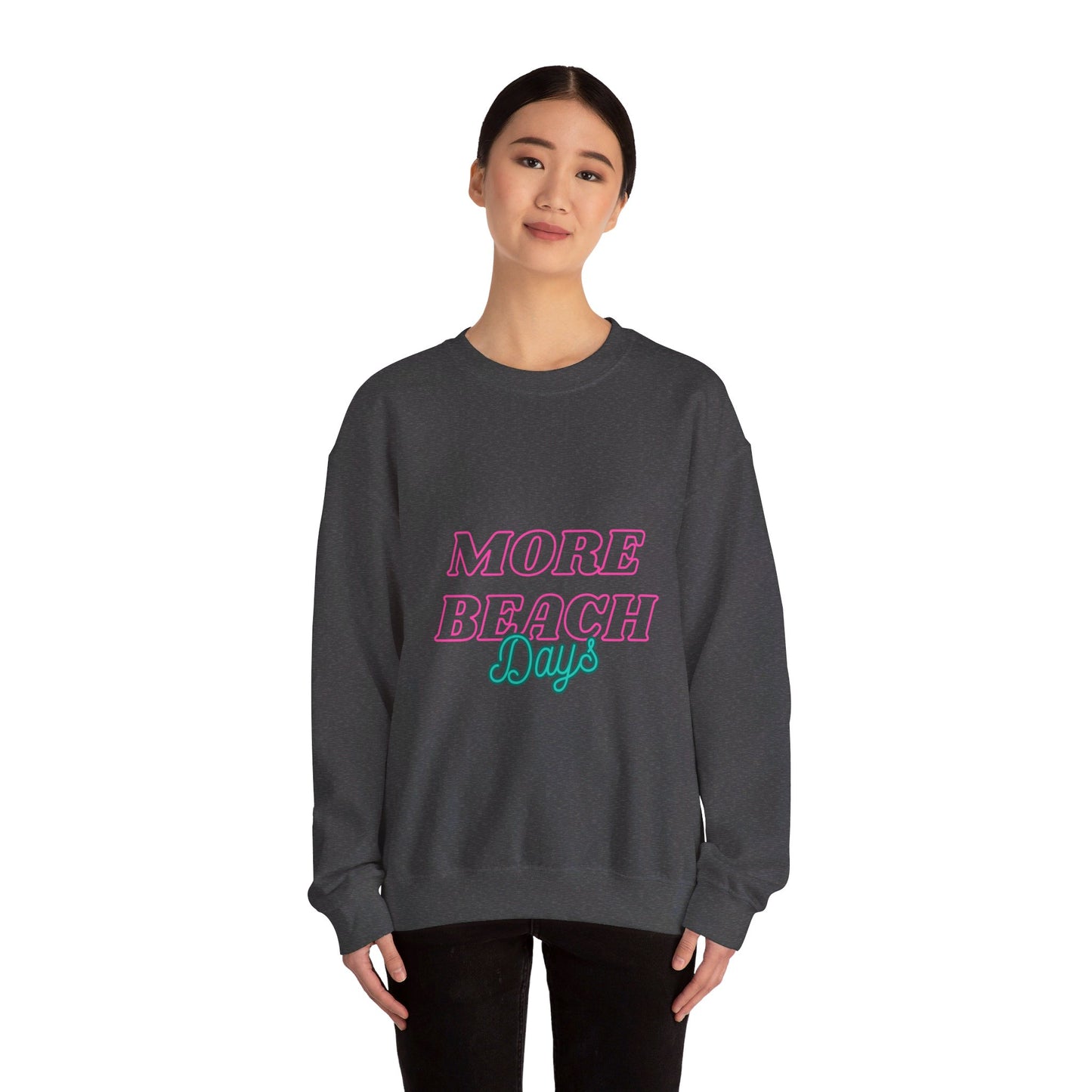 More Beach Days - Unisex Heavy Blend™ Crewneck Sweatshirt