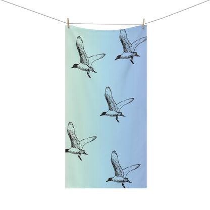 Seagulls Mink-Cotton Bathroom Towel