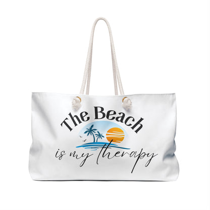 The Beach is My Therapy Weekender Bag