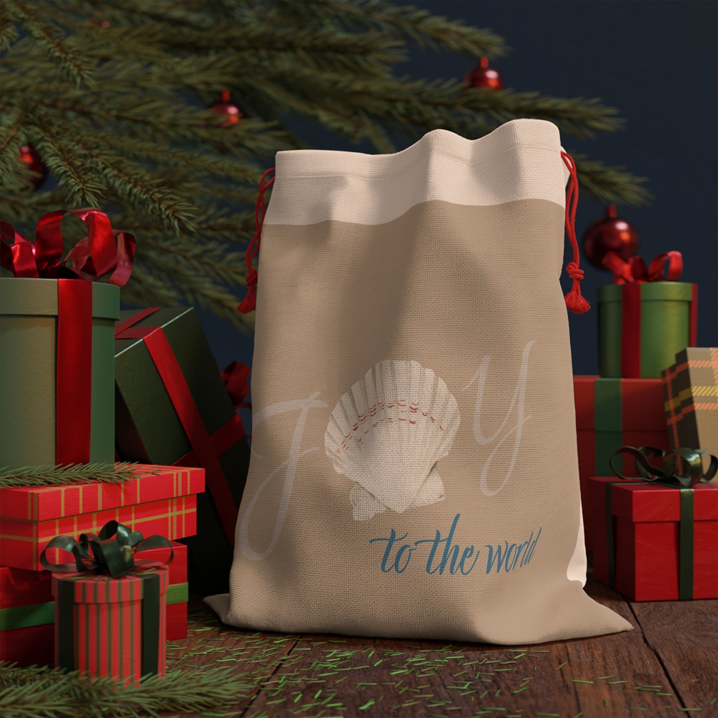 Joy to the World Linen Bag