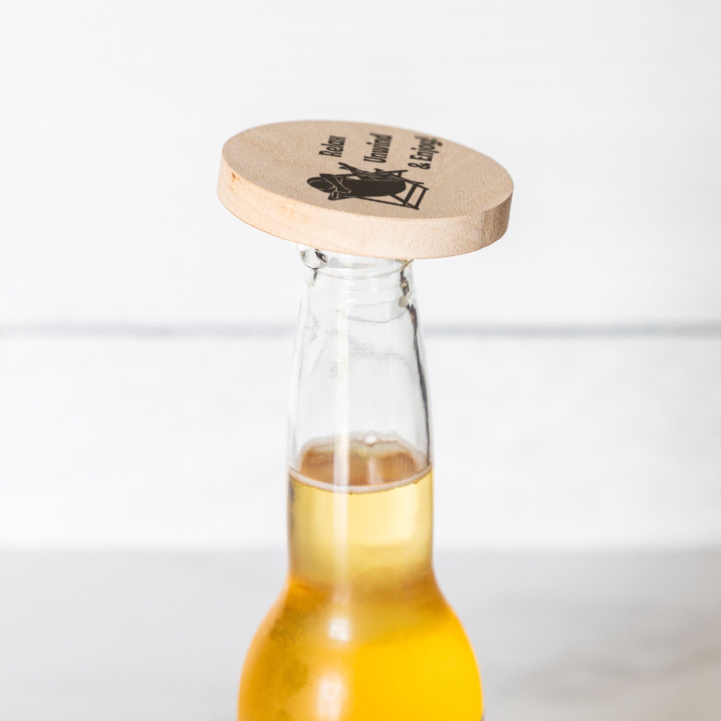 Relax, Unwind & Enjoy Bottle Opener