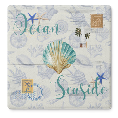 Seaside Soapstone Coasters