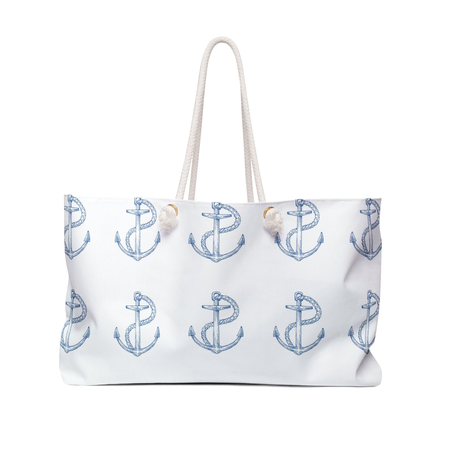 Anchors Weekender Bag - Creative Coastal Decor