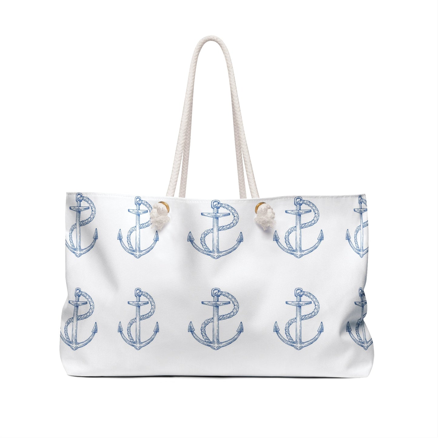 Anchors Weekender Bag - Creative Coastal Decor