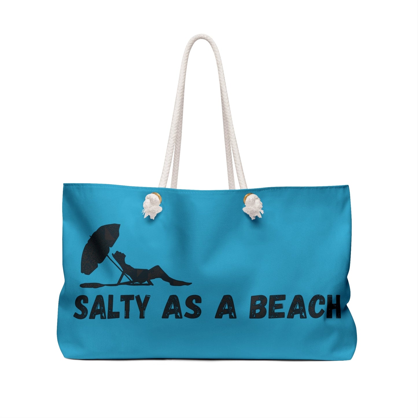 "Salty As A Beach" Weekender Bag - Creative Coastal Decor