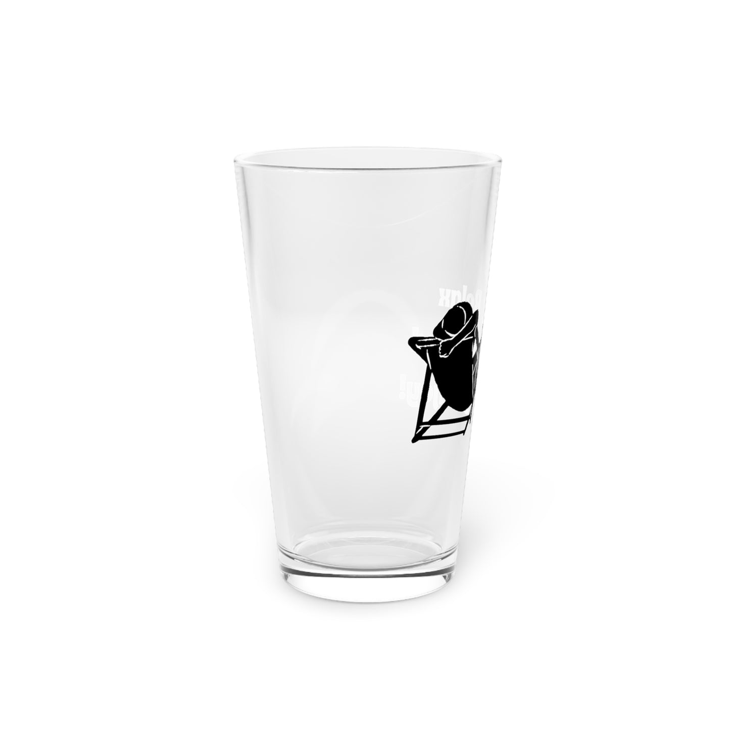 Relax, Unwind & Enjoy Pint Glass, 16oz