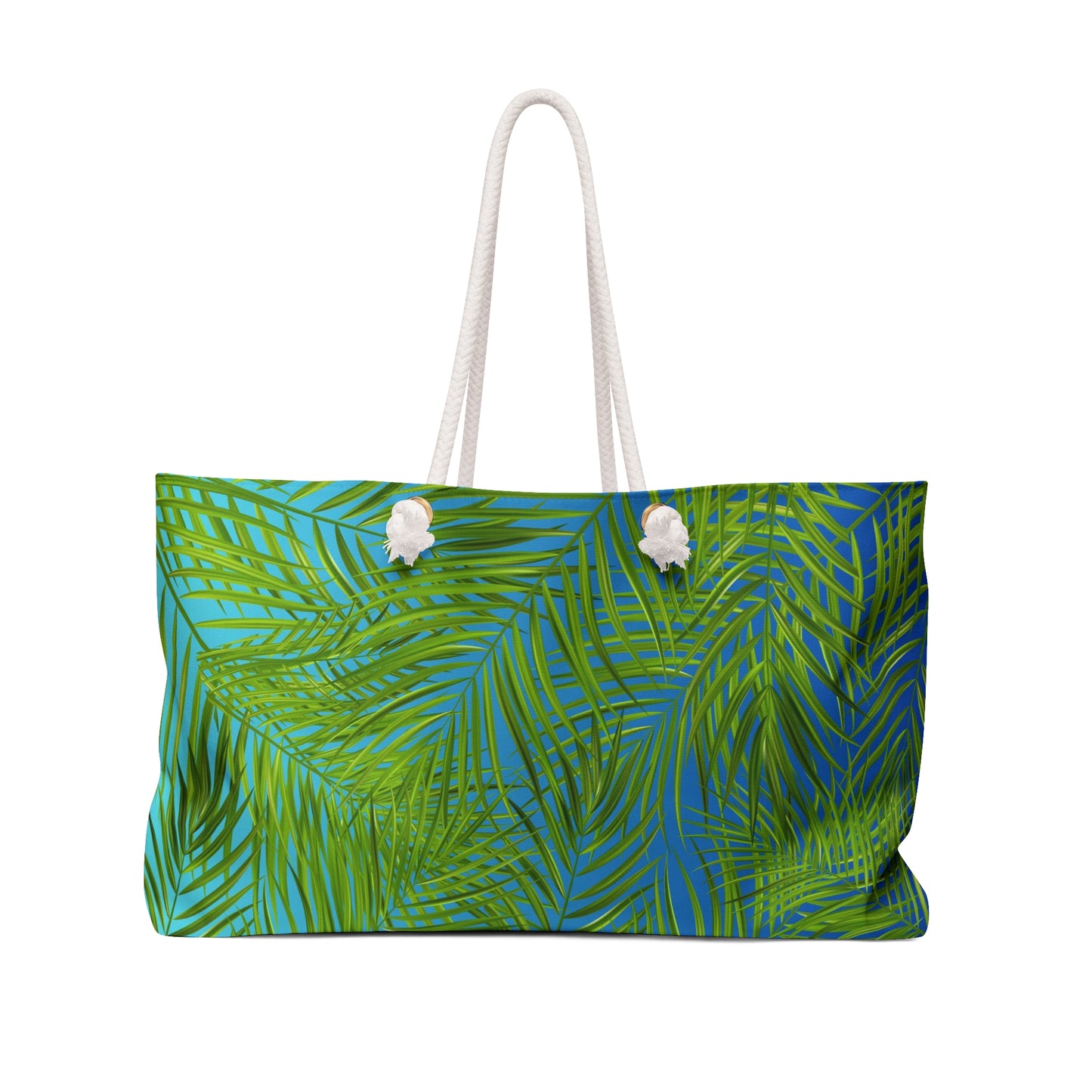 Tropical Palm Leaves Weekender Bag